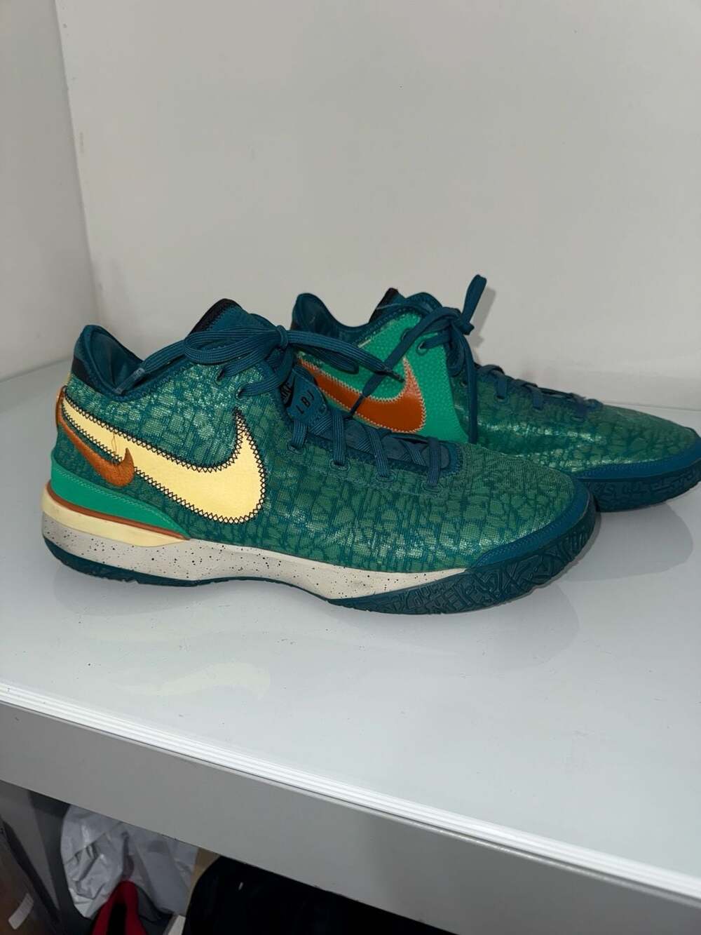 Nike Zoom LeBron NXXT Gen Geode Teal Basketball Shoes